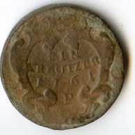 1 Kreuzer r. 1761 P (wč.101)