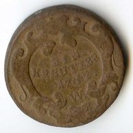 1 Kreuzer r. 1762 W (wč.131)