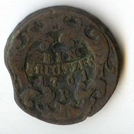 1 Kreuzer r. 1761 P (wč.103)