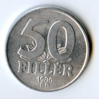 50 Fillér 1986 (wč.328)