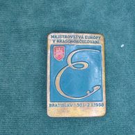 13046- ME v krasokorčulovaní 1958 Bratislava