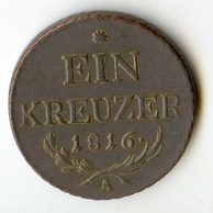 1 Kreuzer r. 1816 A (wč.332)