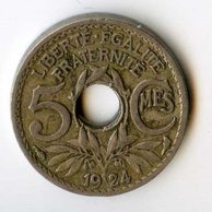 5 Centimes r.1924 (wč.115)