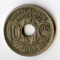 10 Centimes r.1920 (wč.167)