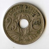 25 Centimes r.1920 (wč.224)