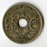 25 Centimes r.1923 (wč.231)