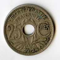 25 Centimes r.1924 (wč.232)