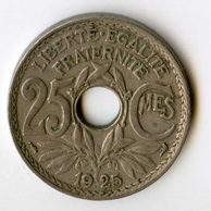 25 Centimes r.1925 (wč.234)
