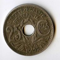 25 Centimes r.1932 (wč.249)