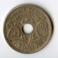 25 Centimes r.1937 (wč.259)