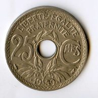 25 Centimes r.1939 (wč.262)