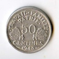50 Centimes r.1943 (wč.284)