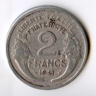 2 Francs r.1941 (wč.387)