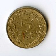 5 Centimes r.1984 (wč.550)
