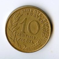 10 Centimes r.1967 (wč.601)