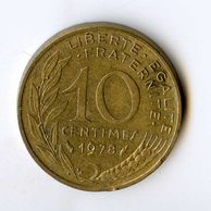 10 Centimes r.1978 (wč.623)