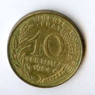 10 Centimes r.1984 (wč.634)
