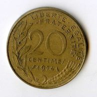 20 Centimes r.1974 (wč.702)