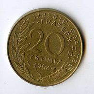 20 Centimes r.1994 (wč.747)