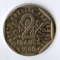 2 Francs r.1980 (wč.982)