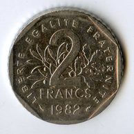 2 Francs r.1982 (wč.986)