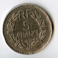 5 Francs r.1933  (wč.1170)