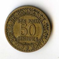50 Centimes r.1923 (wč.1210)