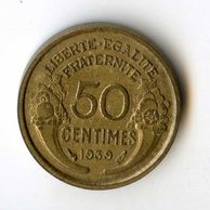 50 Centimes r.1939 (wč.1240)