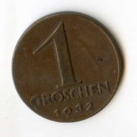1 Groschen r.1932 (wč.226)