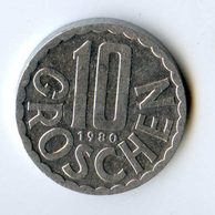 10 Groschen r.1980 (wč.368)