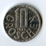 10 Groschen r.1981 (wč.370)