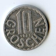 10 Groschen r.1981 (wč.371)