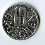 10 Groschen r.1986 (wč.380)