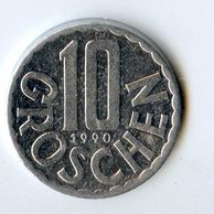 10 Groschen r.1990 (wč.389)