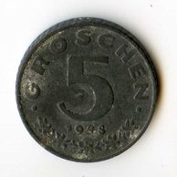 5 Groschen r.1948 (wč.290)