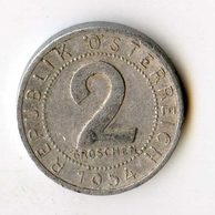 2 Groschen r.1954 (wč.487)