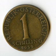 1 Schilling r.1959 (wč.600)