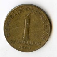1 Schilling r.1963 (wč.608)