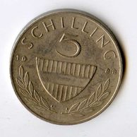 5 Schilling r.1988 (wč.829)