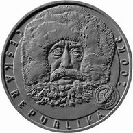 Stříbrná mince 200 Kč - 100. výročí dosažení severního pólu provedení proof (ČNB 2009)