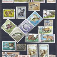 známky - soubor č.2 - Fauna + Flóra 