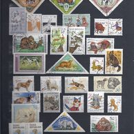 známky - soubor č.3 - Fauna + Flóra 