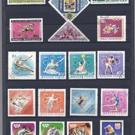 známky - soubor č.14 - Doprava + Sport 