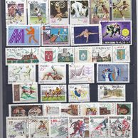 známky - soubor č.17 - Doprava + Sport 