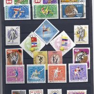 známky - soubor č.18 - Doprava + Sport 