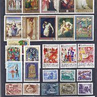 známky - soubor č.8 - Umění + ostatní 