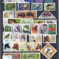 známky - soubor č.20 - Fauna + Flóra 