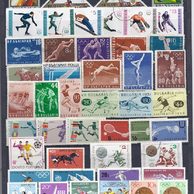 známky - soubor č.22 - Doprava + Sport 