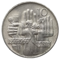 10 Kčs 20. výročí Slovenského národního povstání (1964)  (Wč.119)