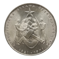 50 Kčs 50. výročí založení KSČ (1971)  (Wč.132)